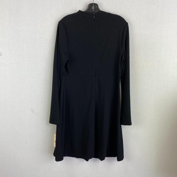 Black High Neck Dress - Picture 6 of 8